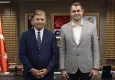 Başkan Tugay’dan İl Başkanlığına tebrik ziyareti