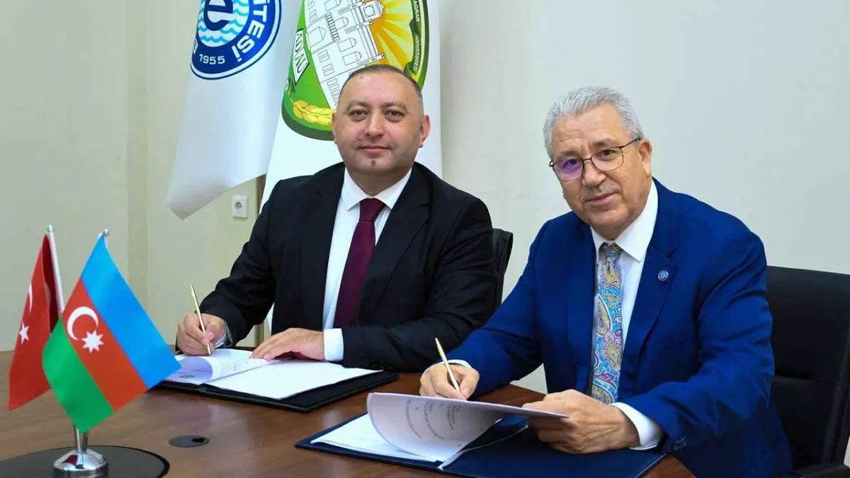 Ege Üniversitesi ile ADAU arasında çift diploma protokolü yenilendi haberinin görseli