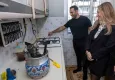 Konak’ta doğal gaz sevinci: Ulubatlı’da ilk doğal gaz ateşi yandı