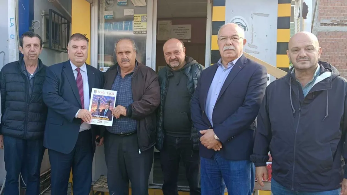 Özkan: İzmir Taksi Dergisi odamızın karnesidir haberinin görseli