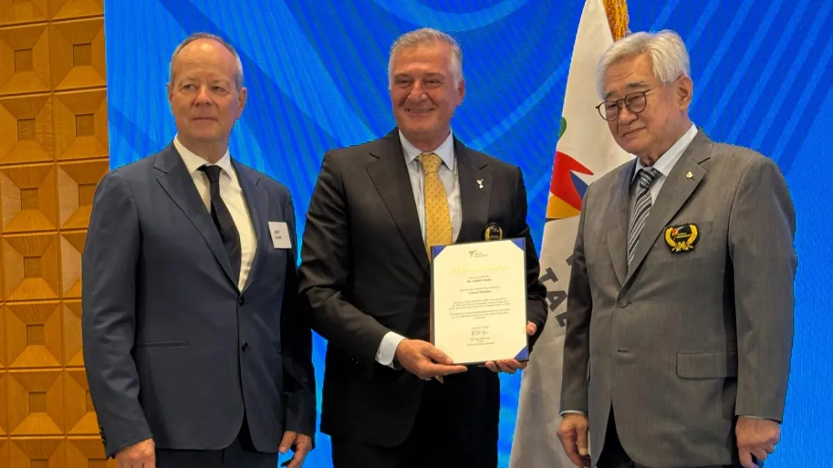 Prof. Dr. Metin Şahin yeniden Dünya Taekwondo Yönetim Kurulu’na seçildi haberinin görseli