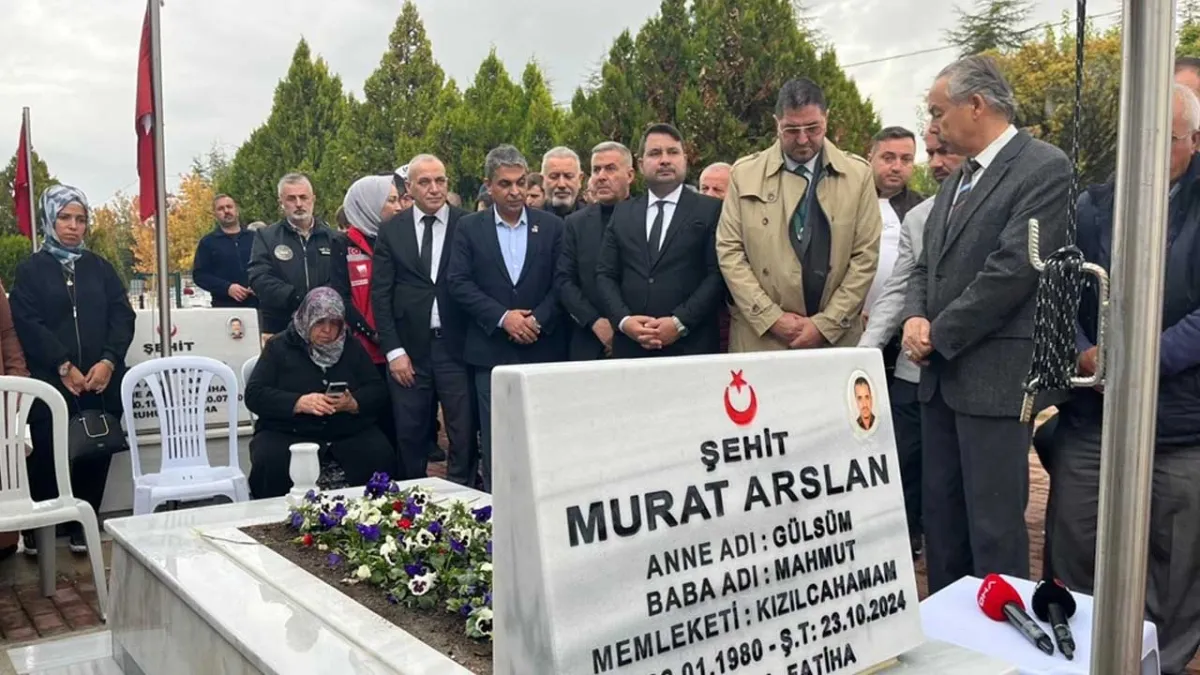 TUSAŞ terör saldırısında şehit olan 5 kişi, vefatlarının 1. yılında anıldı haberinin görseli