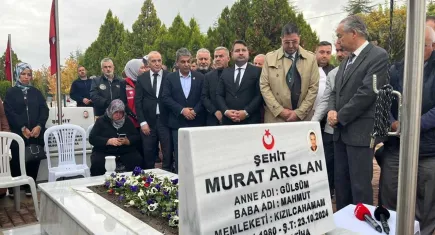 TUSAŞ terör saldırısında şehit olan 5 kişi, vefatlarının 1. yılında anıldı