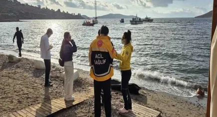 Bodrum açıklarında facia: Kaçak göçmenleri taşıyan bot battı, 7 ölü