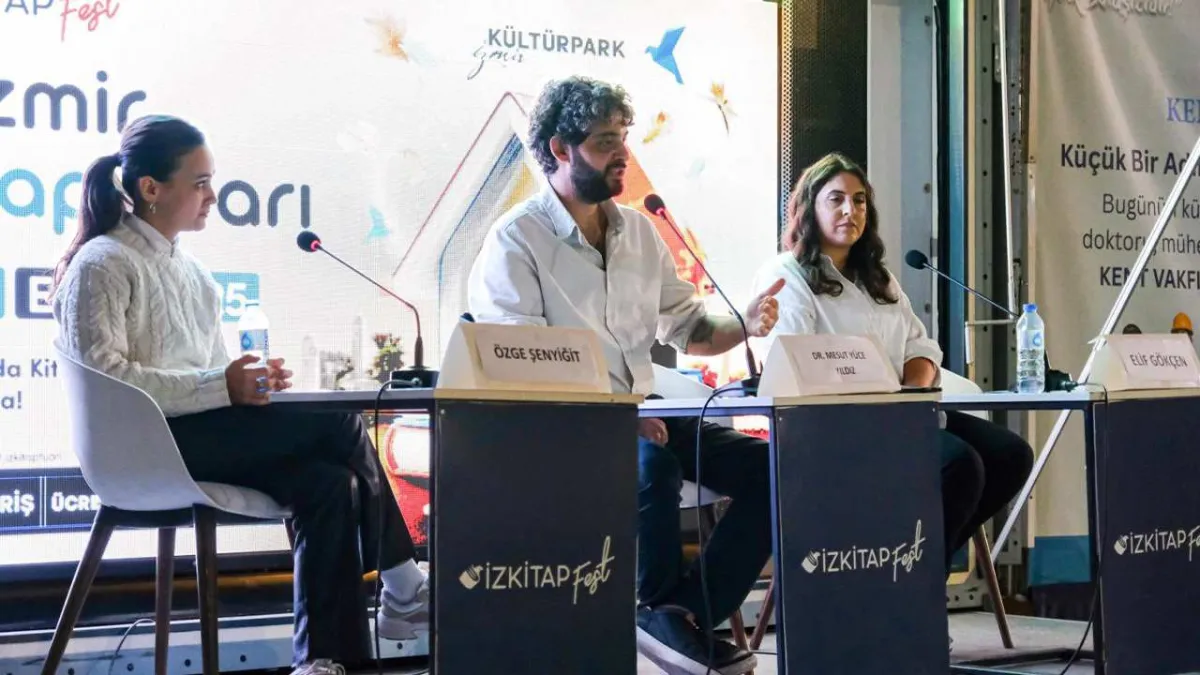 İZKİTAP’ta Fikir Söyleşileri: Kadifekale Mahalle Bostanı, kentsel adalet ve eşitlik konuşuldu haberinin görseli