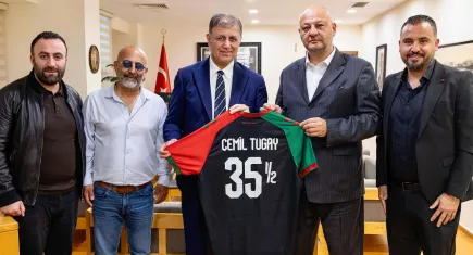 Karşıyaka'dan Tugay'a stat ziyareti