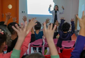 Bayraklı’da miniklere el hijyeni eğitimi
