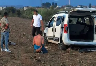 Manavgat'ta film gibi takip! 31 yıl hapis cezalı firariler tarlada yakalandı: Araçlarından servet çıktı