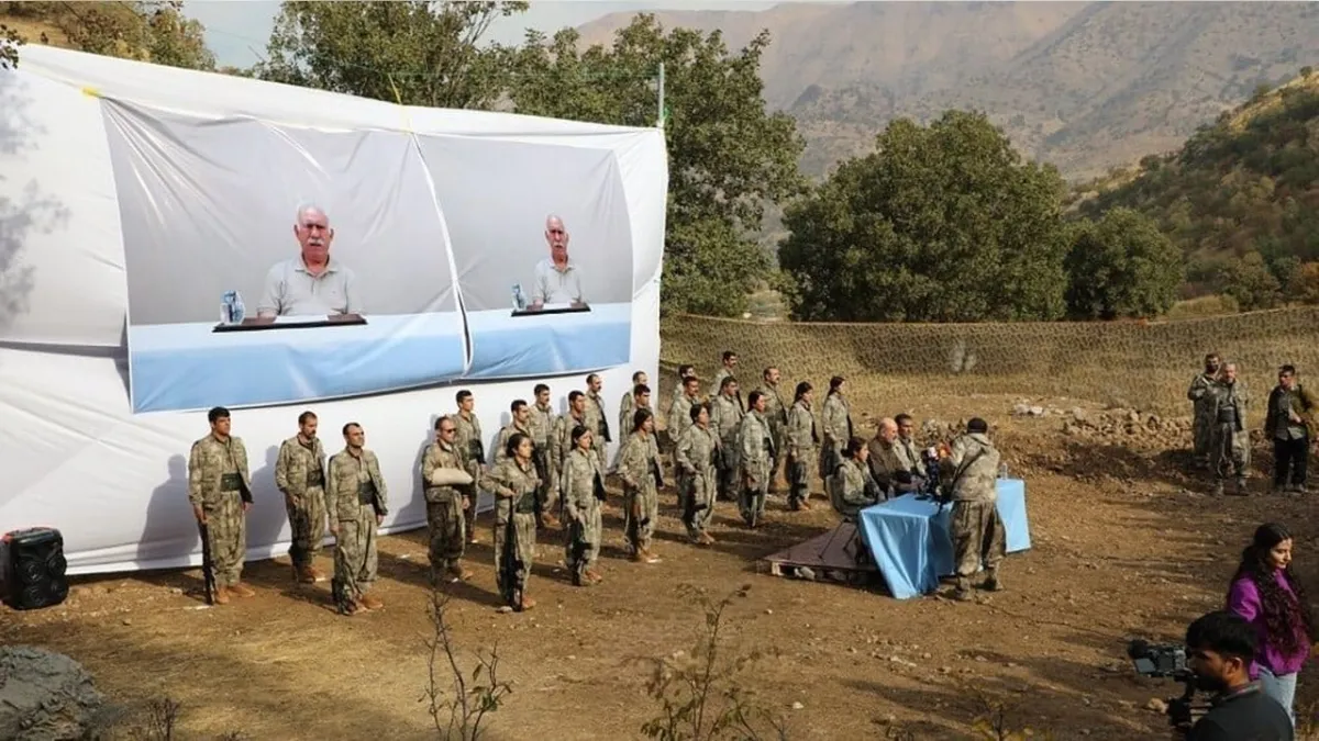 Beklenen an geldi: PKK Türkiye'den tamamen çekiliyor haberinin görseli