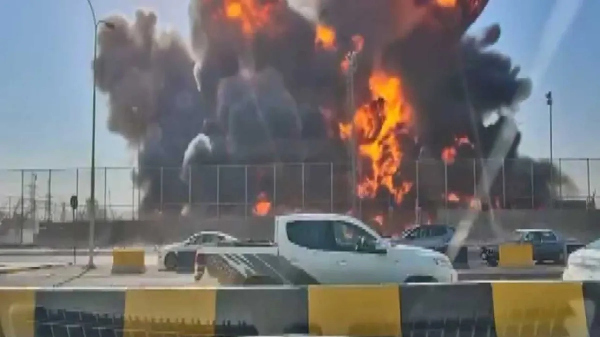 Irak’ta petrol sahasında patlama: Ölü ve çok sayıda yaralı var! haberinin görseli
