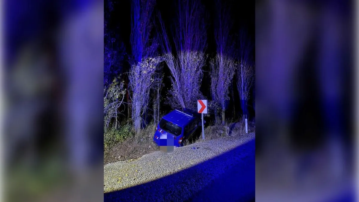 Jandarma Aracı Şarampole Düştü: 4 Asker Yaralandı haberinin görseli