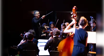 Narlıdereli sanatseverler Çocuk Senfoni Orkestrası konserinde buluştu