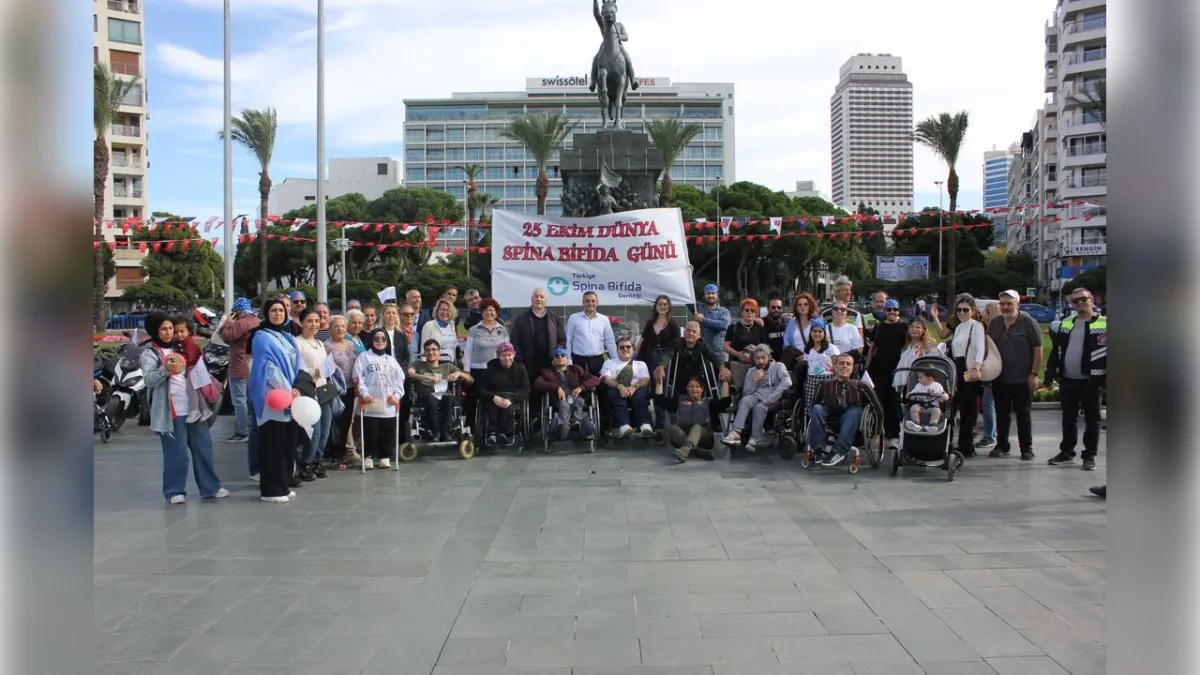Spina Bifida Derneği eşit yaşam hakkına 2 teker ile dikkat çekti haberinin görseli