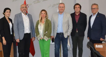 ENSİA Başkanı Kalaycı’dan İzmir Gazeteciler Cemiyeti’ne ziyaret