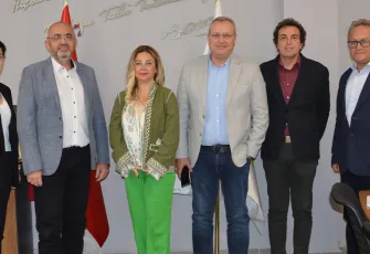 ENSİA Başkanı Kalaycı’dan İzmir Gazeteciler Cemiyeti’ne ziyaret