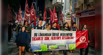 TİP İzmir İl Örgütü: Bu limandan İsrail besleniyor