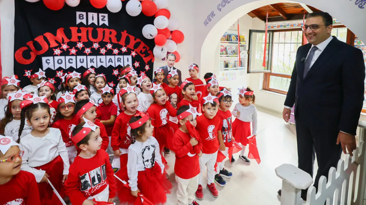 Balçova’da cumhuriyet coşkusu başladı haberinin görseli