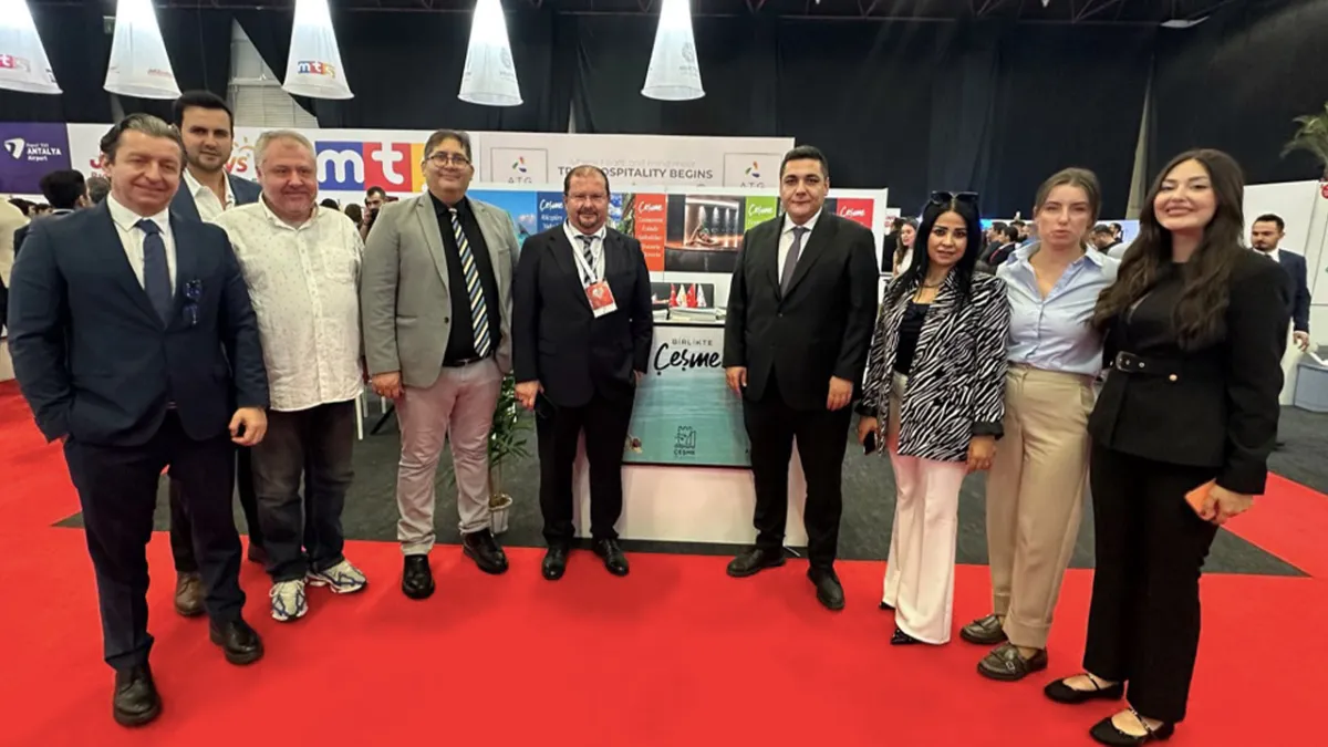 Çeşme Belediyesi Uluslararası Antalya Turizm Fuarı’nda yerini aldı haberinin görseli