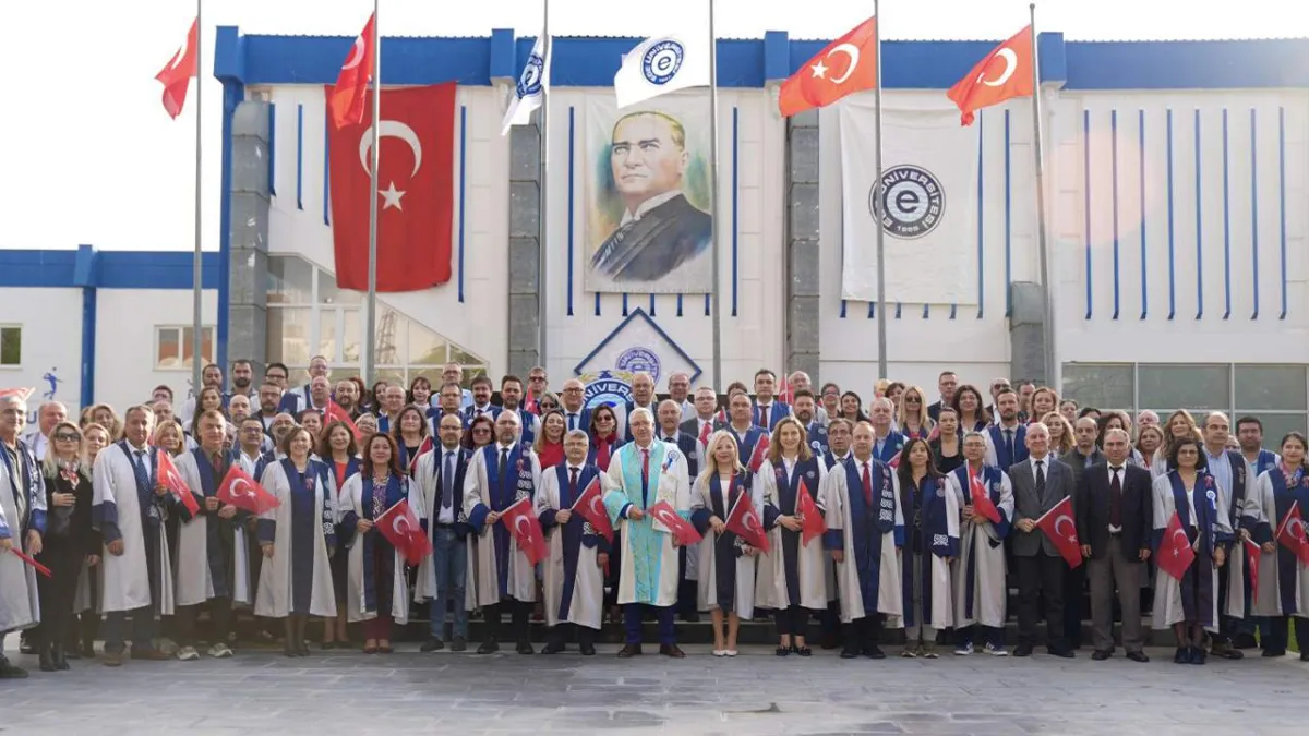 Ege Üniversitesinde 29 Ekim coşkusu haberinin görseli