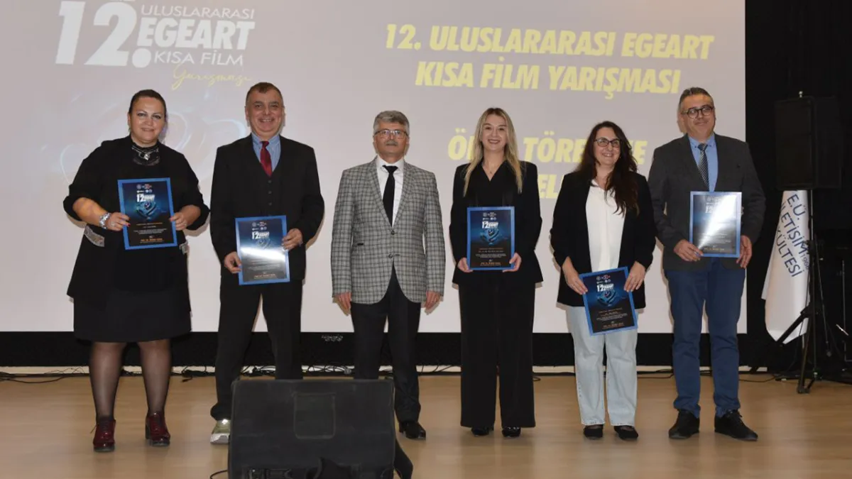 EgeArt Kısa Film Yarışması’nda ödüller sahiplerini buldu haberinin görseli