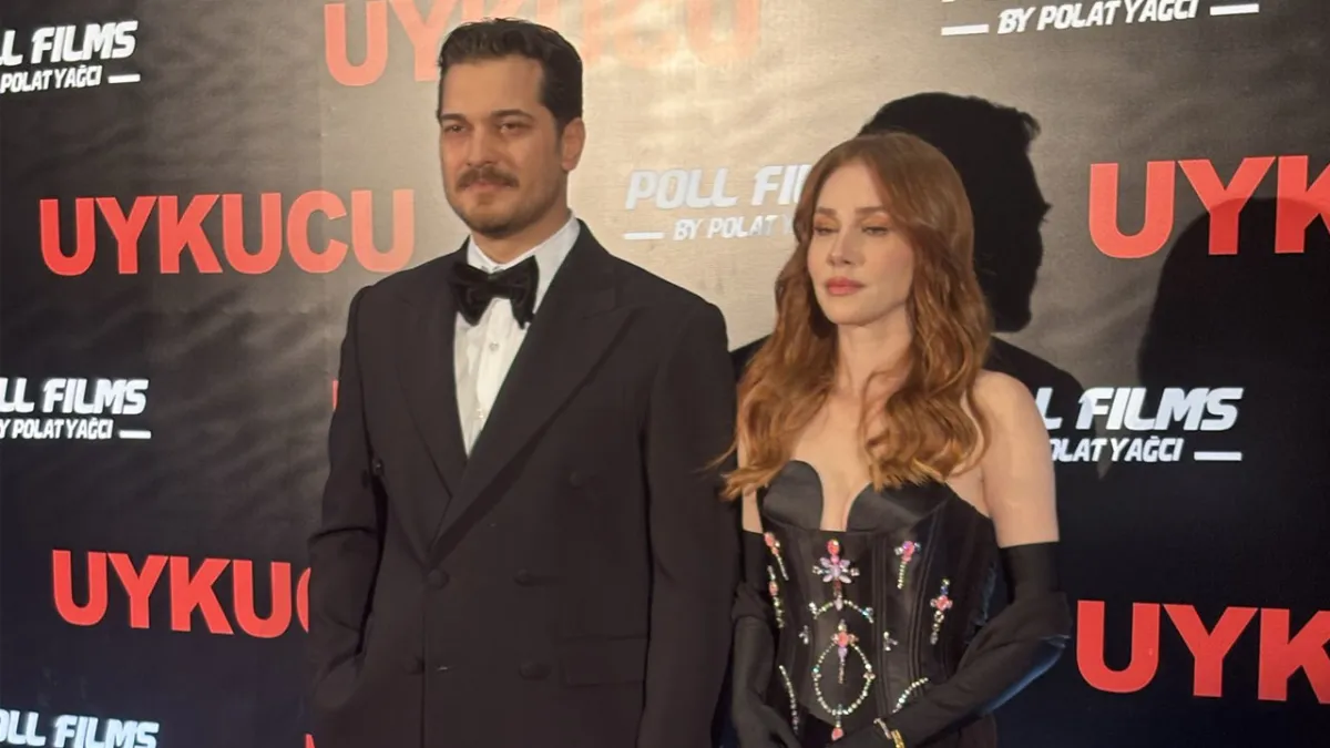 Elçin Sangu ve Çağatay Ulusoy, Uykucu filminin galasında konuştu: Oyunculuk kutsal bir meslek mi? haberinin görseli