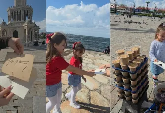 102 yıl sonra İzmir sokaklarında tarihi an! Atatürk'ün o sözleri yeniden yankılandı