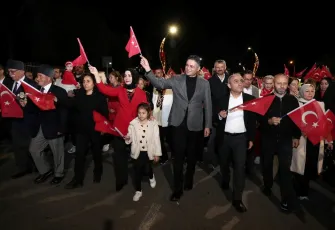 Aliağa’da Cumhuriyet Coşkusu Zirveye Ulaştı