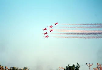 Kırklareli semalarında Türk Yıldızları şov