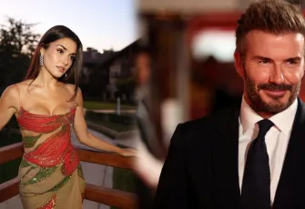 Hande Erçel, David Beckham’la kamera karşısında! Reklam filmi için bir araya geldiler