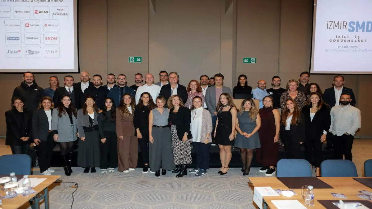 İzmir SMD üyeleri ile sektör firmalarını bir araya getirdi haberinin görseli