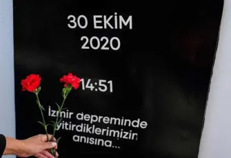 İzmirli belediye başkanları 30 Ekim İzmir depremini hüzünle andı