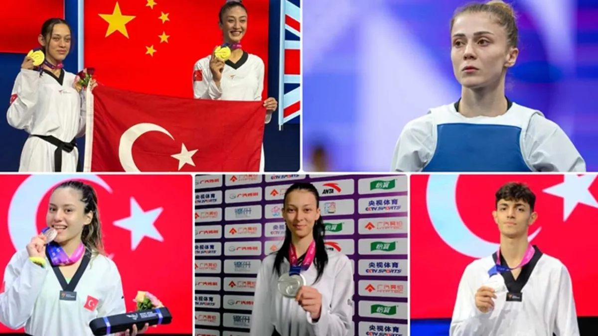 Milli Tekvandocular, Dünya Şampiyonası'nda tarihi başarıya imza attı haberinin görseli