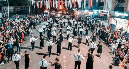 Ödemiş’te 29 Ekim ‘Cumhuriyet Valsi’ ile taçlandı