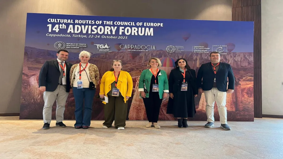 Teos Bağ Rotası, Avrupa Konseyi Kültür Rotaları’na katıldı haberinin görseli
