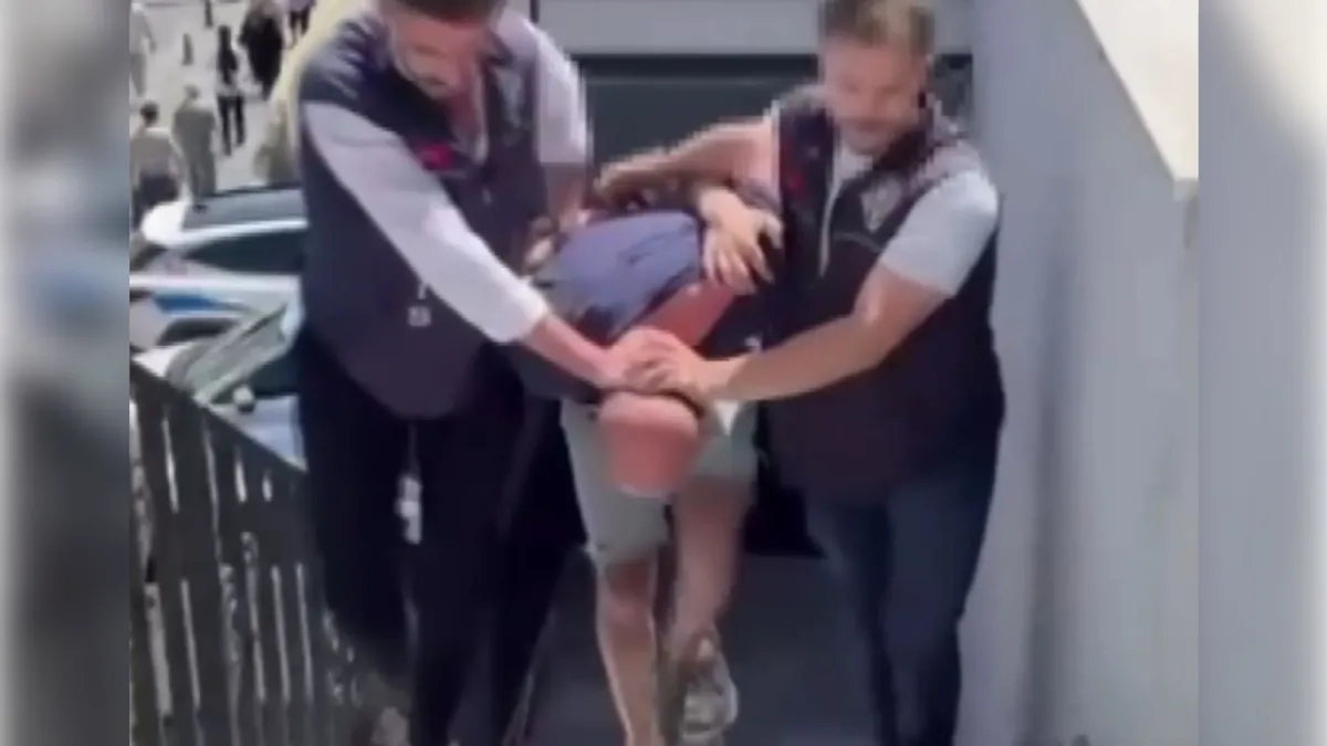 Ayasofya-i Kebir Camii’ni kundaklama girişiminde bulunan şüpheli pişman değilmiş haberinin görseli