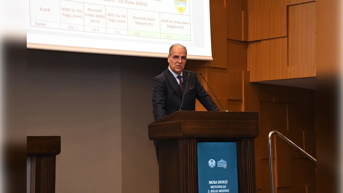 Deveci: İzmir 'Çok şiddetli kurak' kategorisinde haberinin görseli