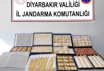 Diyarbakır'da kaçak altın operasyonu
