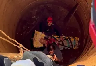İzmir haber: Ödemiş’te 12 metrelik kuyuya düşen adam itfaiyenin müdahalesiyle kurtarıldı