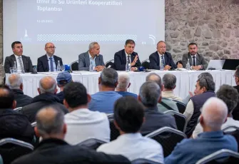 Başkan Tugay’dan su ürünleri kooperatiflerine destek