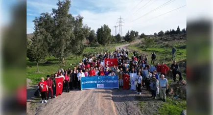Çiğli’de Cumhuriyet coşkusu doğayla buluştu