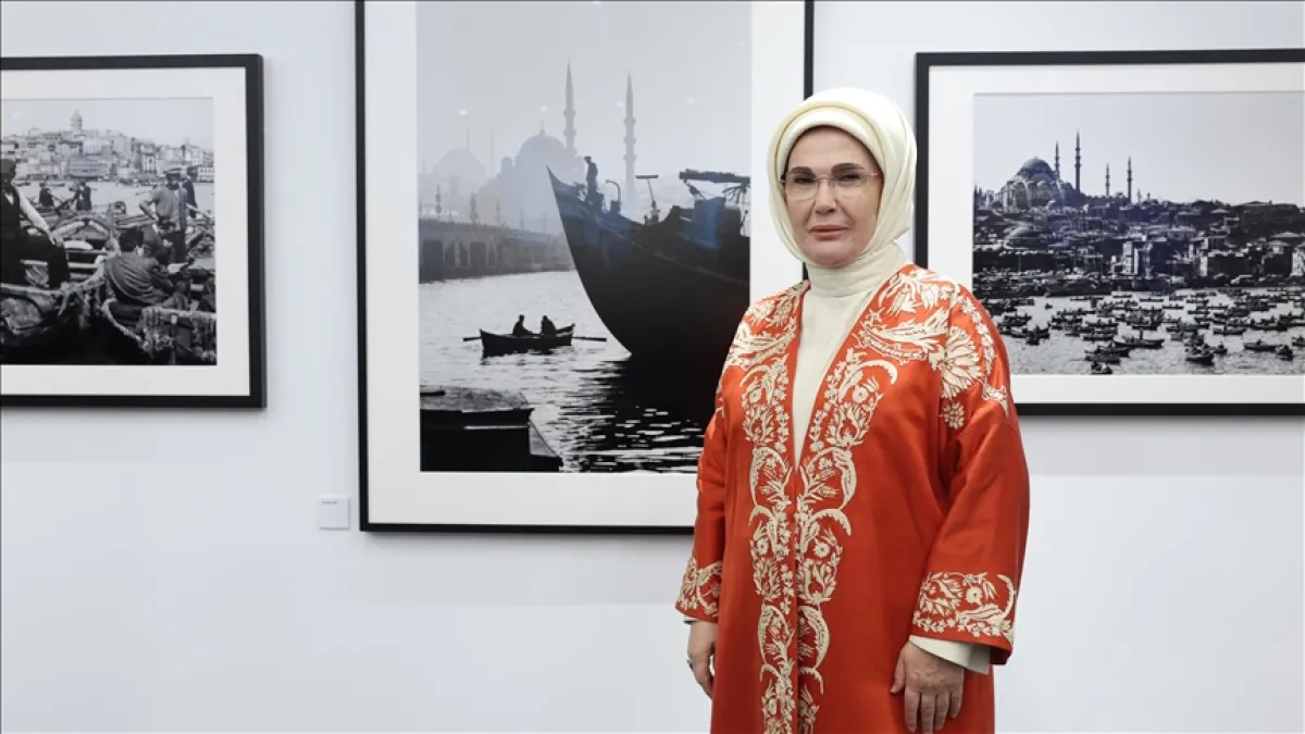 Emine Erdoğan'dan sanat vurgusu: "Hafızayı diri tutan en güçlü ifade alanı" haberinin görseli