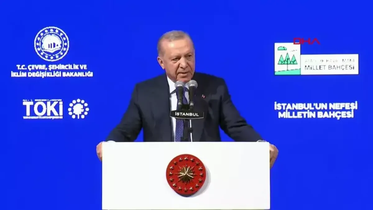 İstanbul'un kalbine nefes aldıran dev eser! Cumhurbaşkanı Erdoğan'dan 'aşkın şeref diyarı' vurgusu haberinin görseli