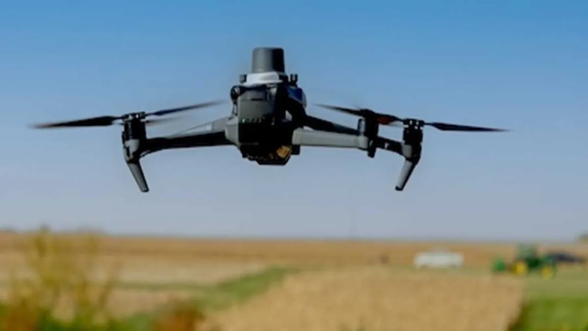 Askeri hava üssünde dron tespit edildi haberinin görseli