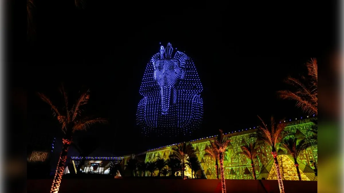 Büyük Mısır Müzesi törenle ziyaretçilerine kapılarını açtı haberinin görseli