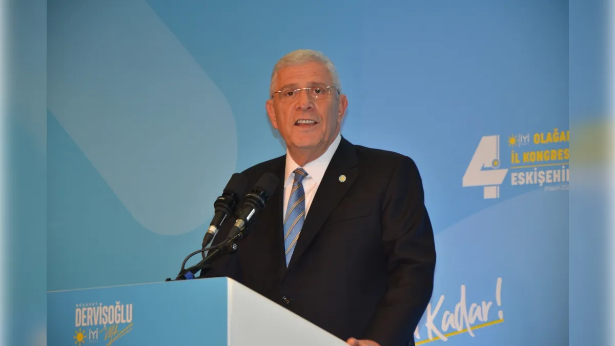 Dervişoğlu kongrede konuştu: Bu büyük milleti böldürtmeyeceğiz haberinin görseli