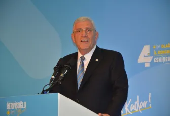 Dervişoğlu kongrede konuştu: Bu büyük milleti böldürtmeyeceğiz