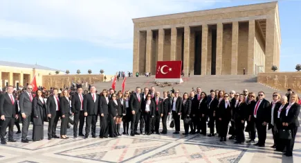 EGSD’den Ata’nın huzurunda Cumhuriyet Bayramı 