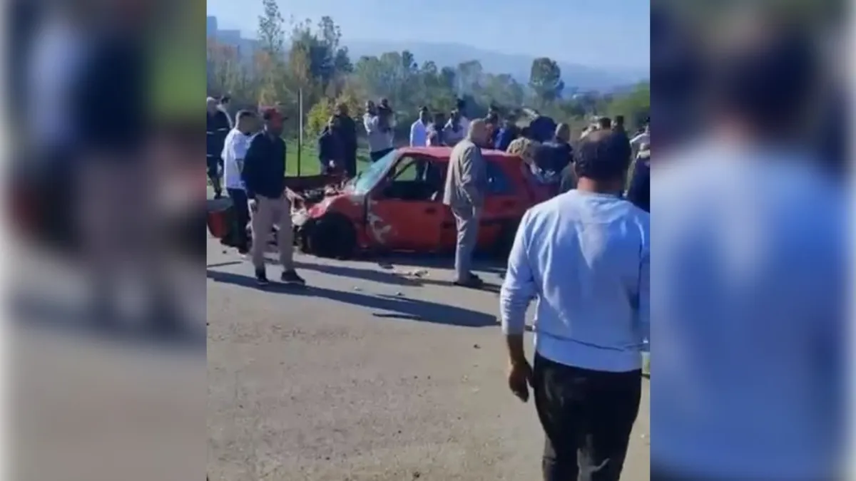 Samsun’da korkutan kaza: 2 yaralı haberinin görseli