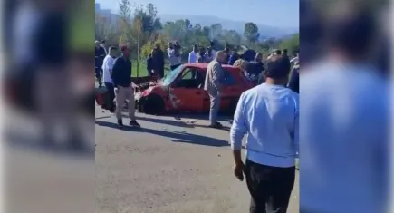 Samsun’da korkutan kaza: 2 yaralı 