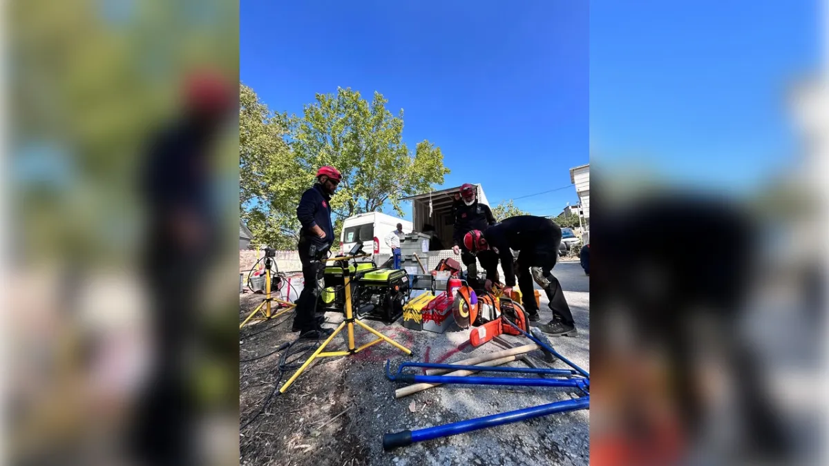 YAKUT ekibinden tatbikat mesaisi: Tam not aldı  haberinin görseli